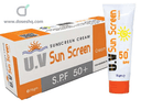 U.v sunscreen cream 75 gm