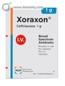 Xoraxon 1gm i.v. vial