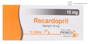 Recardopril 10mg 10 tabs