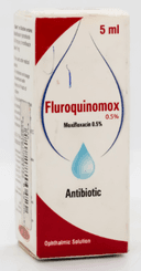 Fluroquinomox 0.5% ophthalmic sol. 5 ml