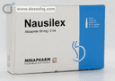 Nausilex 50mg/2ml i.v./i.m. 3 amps
