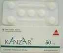 Kanzar 50mg 7 f.c. tabs