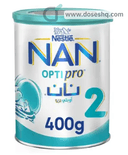 Nan optipro 2 milk powder 400 gm