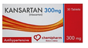 كانزارتان 300مجم 30 قرص