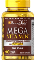 Mega vita min 100 coated caplets (illegal import)