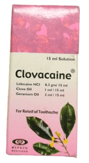 Clovacaine solution 15 ml