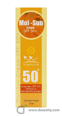 Mol-sun sunscreen cream spf50+ - 75 gm