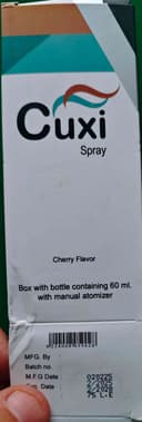 Cuxi solution oral care spray 60 ml