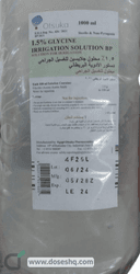 جليسين 1.5% 1000 مل محلول