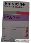 Vinracine 1mg/ml (2mg) 5 vial