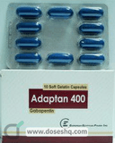 ادابتان 400مجم 10 كبسولات