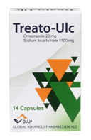 Treato-ulc 20/1100mg 14 caps