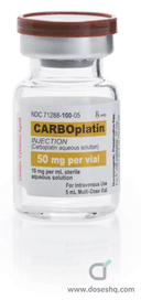 Carboplatin 50mg vial