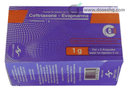 Ceftriaxone-eva 1 gm i.m. vial
