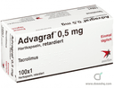 Advagraf 0.5 mg 100 prolonged r. caps