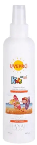 Uvepro spf50+ kids sunscreen spray 200 ml