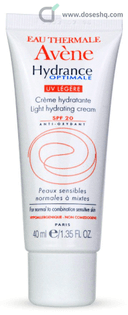 Avene hydrance optimale light spf20 40 ml