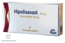 Hipolixavast 20 mg 30 chew. tabs