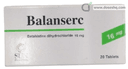 Balanserc 16mg 20 tab