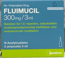 Fluimucil 300mg/3ml 5 ampoules
