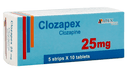Clozapex 25mg 50 tab