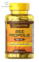 Bee propolis 500 mg 100 caps. (puritans pride)