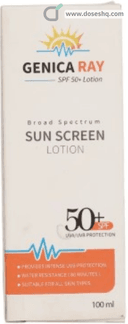 Geneca ray sun screen spf 50+ lotion 100 ml