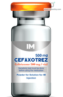 Cefaxotrez 500 mg i.m. vial