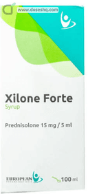 Xilone forte 15mg/5ml syrup 100 ml