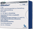 Glucagen 1mg/ml vial