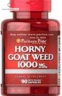 Horny goat weed 1000 mg 90 rapid release caps. (illegal import)