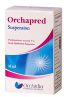 Orchapred 1% susp. eye drops 10 ml