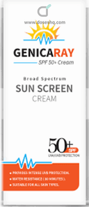 Geneca ray sun screen spf 50+ cream 50 gm