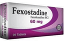 Fexostadine 60 mg 20 tabs
