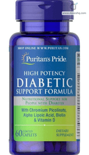 Diabetic support formula 60 caplets (illegal import)