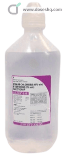 Sodium chloride 0.18% & dextrose 4.3% (otsuka ateco) i.v. inf. 500 ml