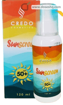 Credo care sun screen spf50+ lotion 120 ml