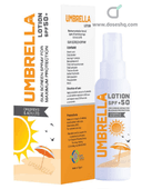 Umbrella sunscreen lotion spf 50+ 75 ml