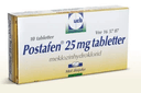 Potafen 25 mg 20 f.c. tabs