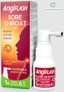 Angiflash sore throat spray 20 ml