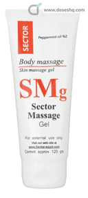Sector massage gel 120 gm