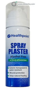 Spray on plaster (spray+powder)