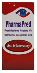 Pharma pred 1% eye drops (susp.) 5 ml
