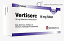 Vertiserc 16mg 10 tab