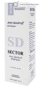 Sector sd (anti-dandruff) shampoo 120 ml
