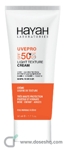 Uvepro spf50+ light texture cream 50 ml