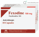 Fexodine 180mg 10 caps