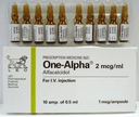 One alpha 2mcg/ml 10 amps