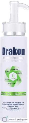 Drakon facial wash for oily skin 200 ml