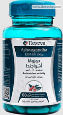 Dozova ashwagandha ksm-66 / 60 h.g. caps
